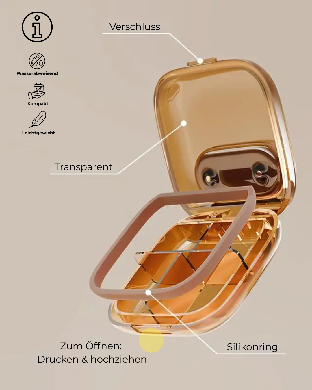 MY VIMI - MINI Tablettenbox